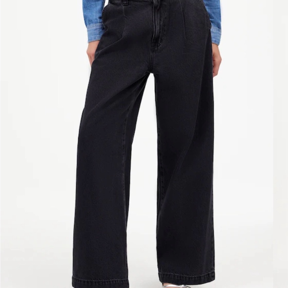 Madewell Harlow Wide-leg Jeans - Black